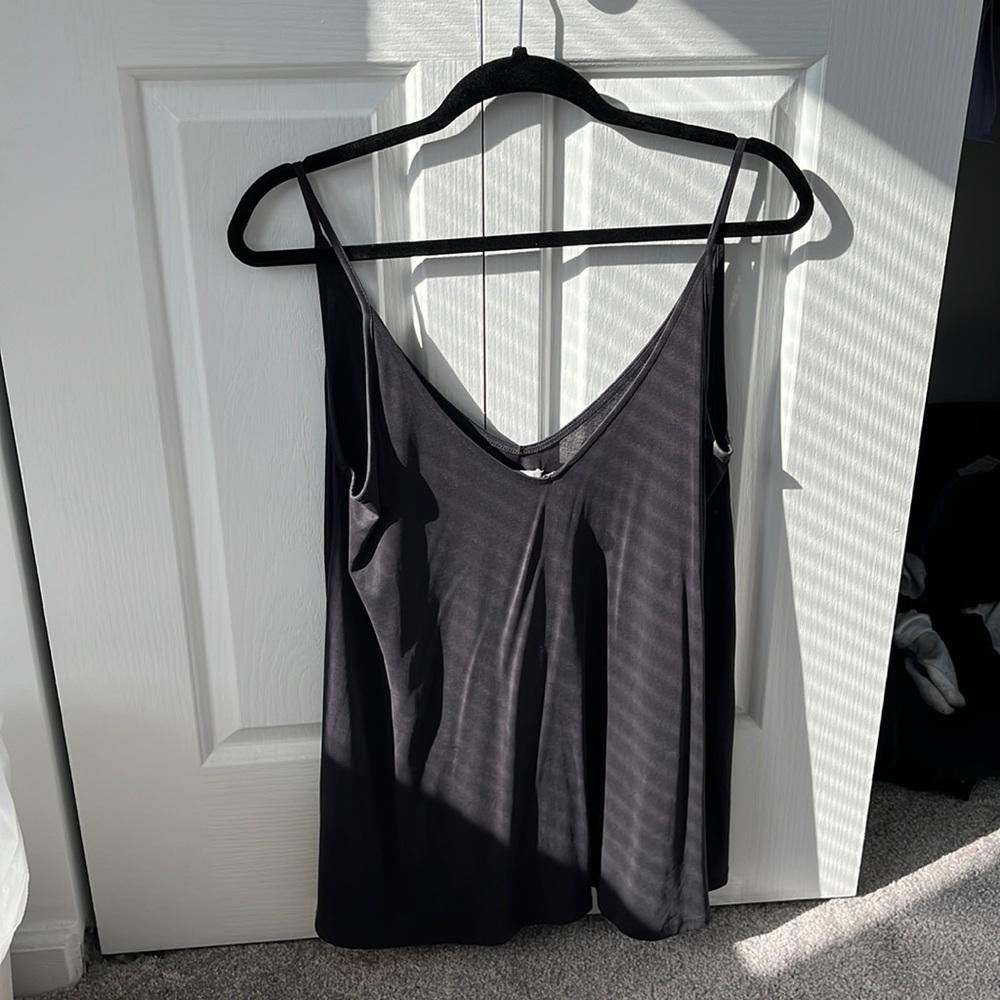 Urban Outfitters Gray Flowy Tank